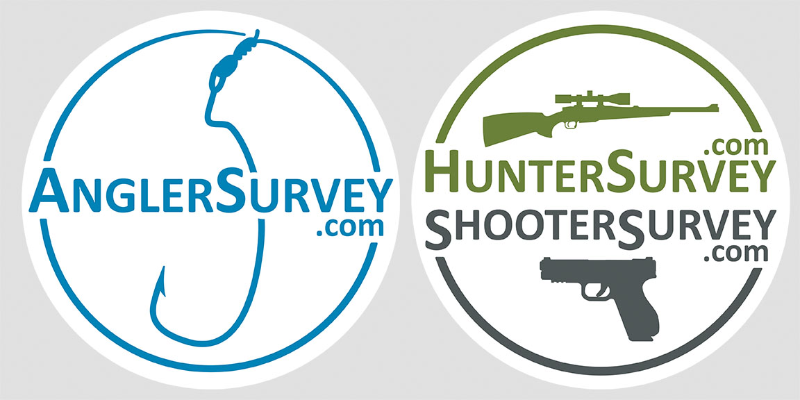 Angler Survey, Hunter Survey, Shooter Survey