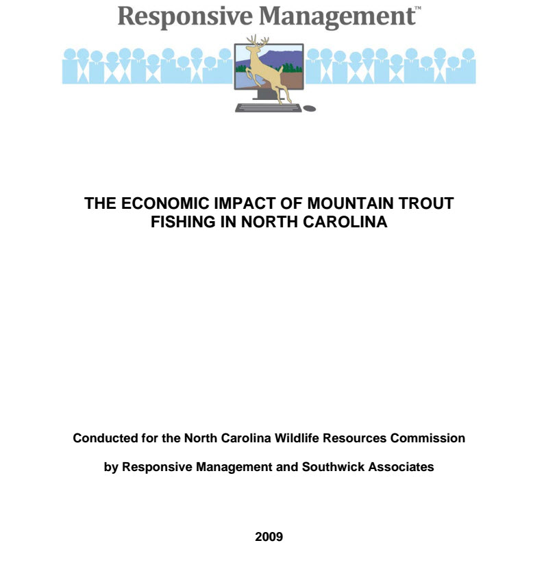 The Economics of Mountain Trout Fishing in North Carolina