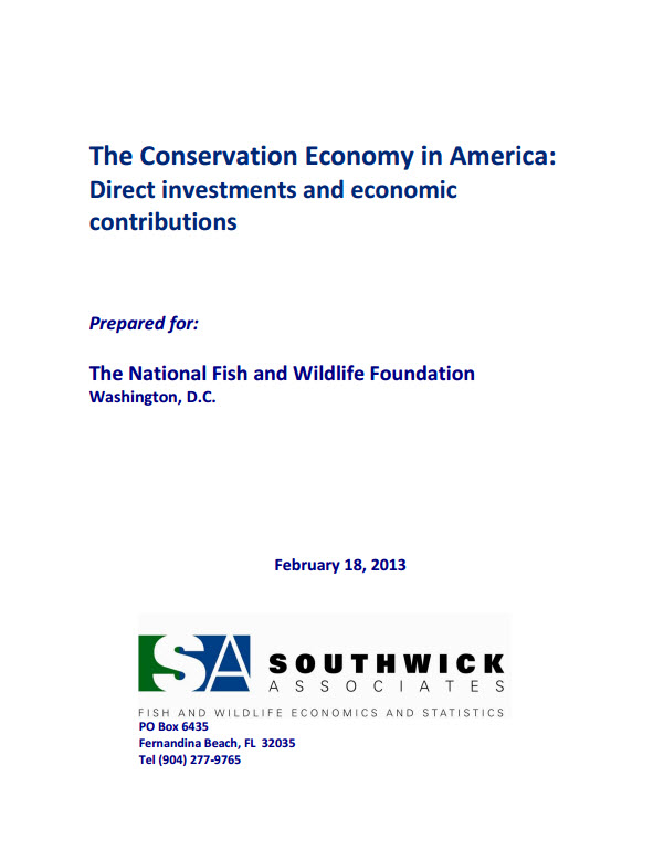 NFWF Conservation Economy Report