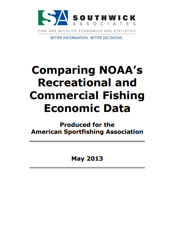 Comparing NOAA’s Recreational and Commercial Fishing